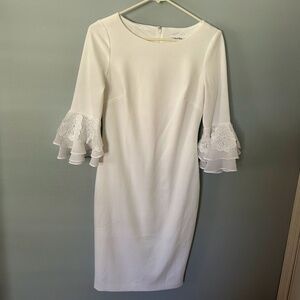 Calvin Klein White Dress